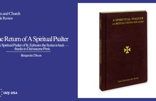 The Return of the Spiritual Psalter