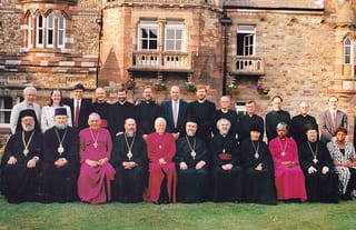 The Commision for Orthodox-Anglican Dialogue in Cardiff, June 1996. Source: zizioulas.org