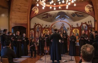 St. Vladimir's Seminary choir performing at a past event. Photo: svots.edu