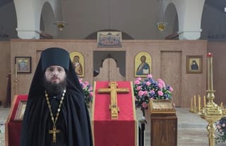 Abbot Gabriel of Holy Cross Monastery. Photo: screenshot from Holy Cross Monastery Youtube channel