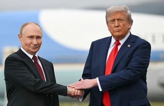Trump and Putin in Alaska, NBC News