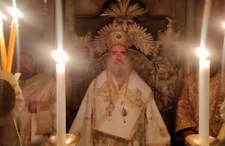 Archbishop Theodosios of Sebastia. Photo: Facebook/Voice of the Orthodox Church from Jerusalem