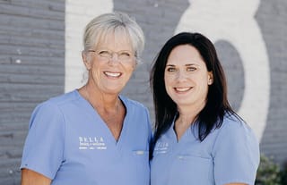 Dede Chism and Abby Sinnett, founders of Bella Health and Wellness. Photo: becketfund.org