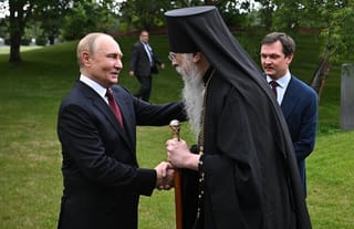 Vladimir Putin Meets with Abp. Alexei of Alaska