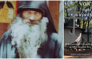 A new book explores the spiritual legacy of Fr. Seraphim Rose. Book cover photo: New Way Press
