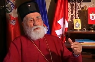 “Metropolitan” Mihailo Dedeić, former head of the schismatic MOC. Photo: nftu.net