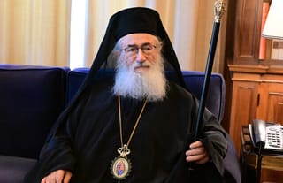 Archbishop Damianos of Sinai. Photo: Orthodoxia News Agency