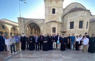Participants at the recent meeting of the International Lutheran-Orthodox Commission on Theological Dialogue in Larnaca, Cyprus. Photo: Lutheran World Federation