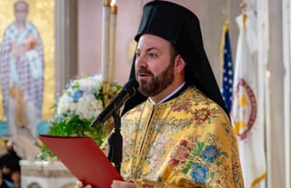 Archimandrite Chrysostomos Gilbert. Photo: Greek Orthodox Archdiocesan Cathedral of the Holy Trinity/Facebook