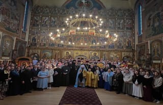 The Uncovering of the Relics of the Holy Hierarch John was celebrated at St. Vladimir Memorial Church. Photo: eadiocese.org