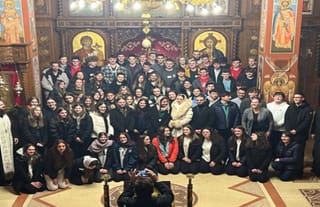 Attendees are pictured at a previous youth camp. Photo: newgracanica.org