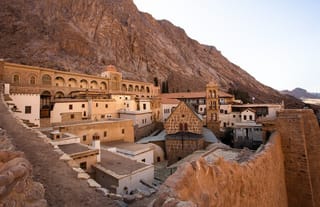 St. Catherine’s Monastery on Mount Sinai. Photo: Romfea