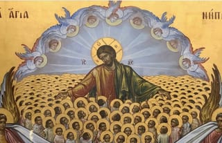 Icon: Christ and the Holy Innocents. Photo: St. Basil of the Desert Orthodox Hermitage/Facebook