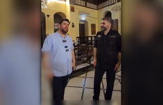 Syrian Minister Leads Islamic Chant in Orthodox Church