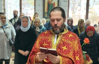 Fr. Andriy Ilman. Photo: First Cossack