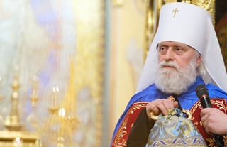 Eugene Metropolitan of Tallinn and All Estonia. Source: Moscow Times