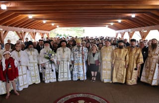 The patronal feast of St. Dumitru the New Romanian Monastery. Photo: sfdumitru.org