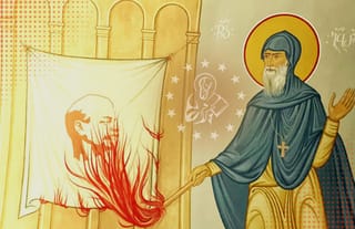 Why Did St. Gabriel of Georgia Burn the Flag of Lenin?