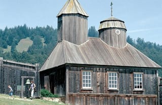 Fort Ross chapel. Source: San Francisco Chronicle
