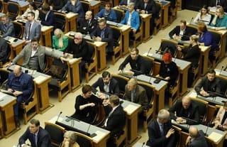 The Estonian Parliament. Source: Delfi Meedia