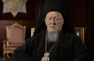Patriarch Bartholomew. Photo: Les Chemins de la Foi - France Télévisions