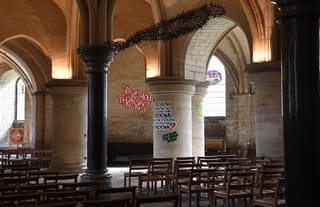 The "Hear Us" exhibit will remain in the Canterbury Cathedral until Jan. 18, 2026. Photo: Canterbury Cathedral