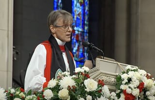 Washington Bishop Mariann Budde. Photo: Screenshot from PBS NewsHour YouTube channel