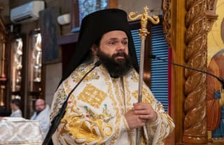 Bishop Emilianos of Meloa. Photo: Markellos/Petropoulos