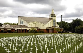 Church Places 1,000 Crosses to Honor Victims of Abortion