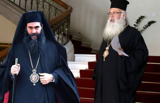 Met. Tychikos Submits Confession of Faith to Holy Synod of Cyprus