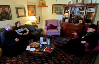 Abp. Daniel recently returned from an archpastoral visit to seminarians. Photo: domoca.org