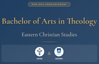 The Antiochian House of Studies and Agora University signed an MOU for a new academic program. Photo: AHOS