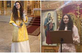 Barbara Gulina has posted about participating in a "deaconess training," and has also posted a homily that she gave outside of a liturgical setting for a class. Photo: Barbara Gulina/Facebook