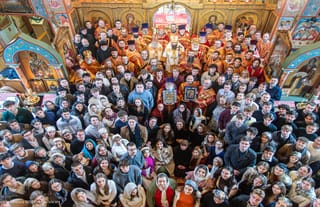 More than 200 guests attended this year's St. Herman's Youth Conference. Photo: Eastern American Diocese of ROCOR