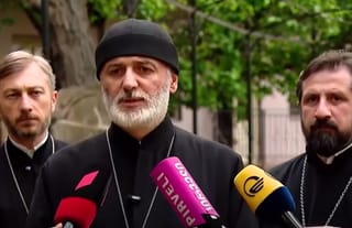 Fr. Andria Jaghmaidze. Photo: Public Relations Department of the Patriarchate of Georgia/Facebook