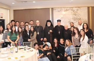 Metr. Saba visits St. George Orthodox Church of Upland, CA. Photo: antiochian.org