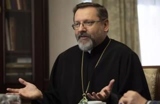 Catholic Archbishop Sviatoslav Shevchuk [CREDIT: Oleksandr Sawranskij]