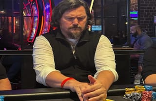 Photos allegedly show Met. Nestor gambling under his secular name, Evgeny Sirotenko. Photo: pokernews.com