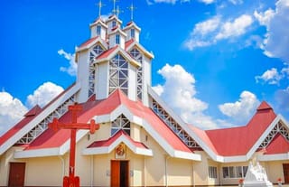 The Church of Saints Andriy and Klymentiy Sheptytsky in Prylbichi. Photo: zaxid.net