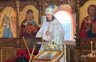His Grace Bishop Vasily. Photo: Holy Theophany Orthodox Church