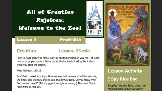OCA Releases 15 Lessons in 'Blessed is the Kingdom' Curriculum - News ...