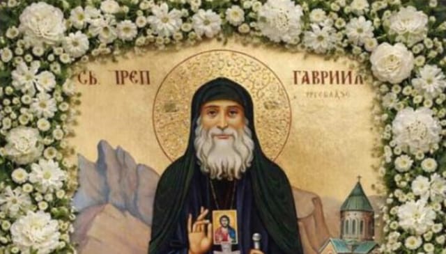 Icon of St. Gabriel Urgebadze. Photo: Mukachevo Eparchy