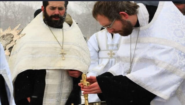 The Blessing of the Waters was celebrated by the faithful of St. Nicholas Church in Mentor, Ohio. Photo: domoca.org
