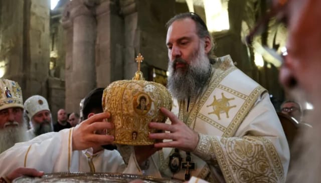 Patr. Shio III of Georgia. Photo: Giorgi Arjevanidze/AFP