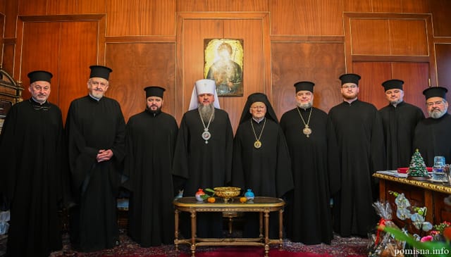 A delegation of the OCU is currently visiting the Phanar. Photo: OCU