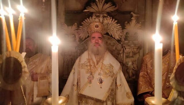 Archbishop Theodosios of Sebastia. Photo: Facebook/Voice of the Orthodox Church from Jerusalem