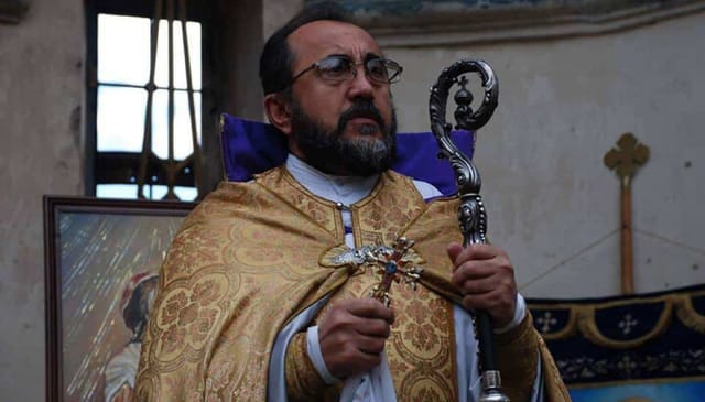 Abp. Mikael Ajapakhyan of the Armenian Apostolic Church. [CREDIT: https://en.apa.az]