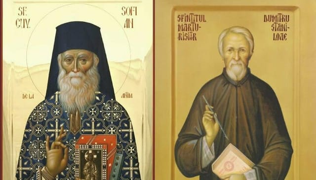 Saints Sofian and Dumitru. Photos: media.pravoslavie.ru and orthodoxtimes.com
