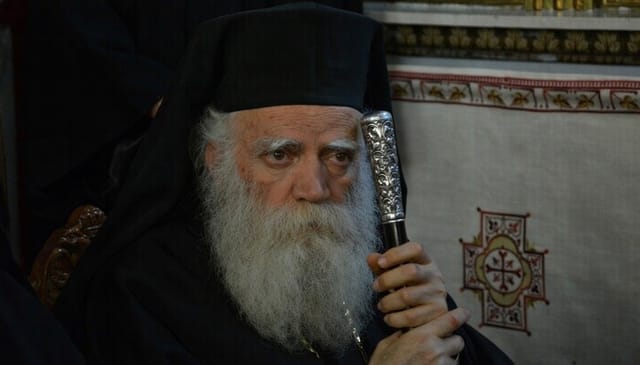 Metropolitan Seraphim of Kythira. Photo: UOJ-Greece