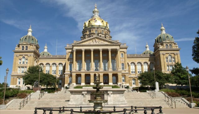 The Iowa State Capitol Building. Photo: curbed.com